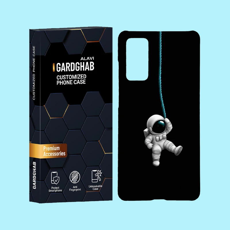 کاور گارد قاب علوی مدل فضانورد مناسب برای گوشی موبایل سامسونگ Galaxy S20 FE