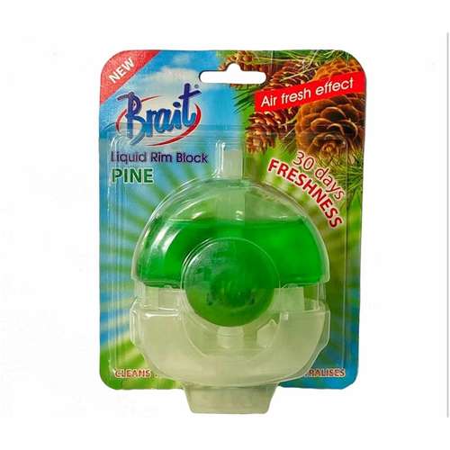 ژل جرمگیر توالت فرنگی برایت مدل PINE حجم 55 میلی گرم