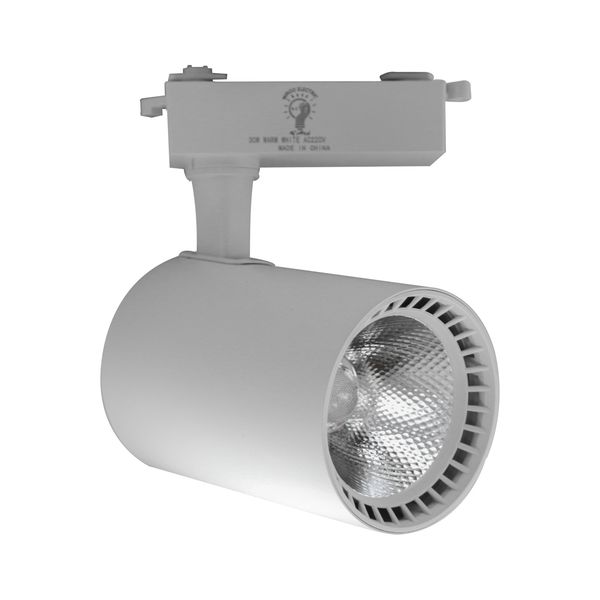 چراغ ریلی 30 وات نیرو الکتریک مدل Track light_W چراغ ریلی 30 وات نیرو الکتریک مدل Track light_W