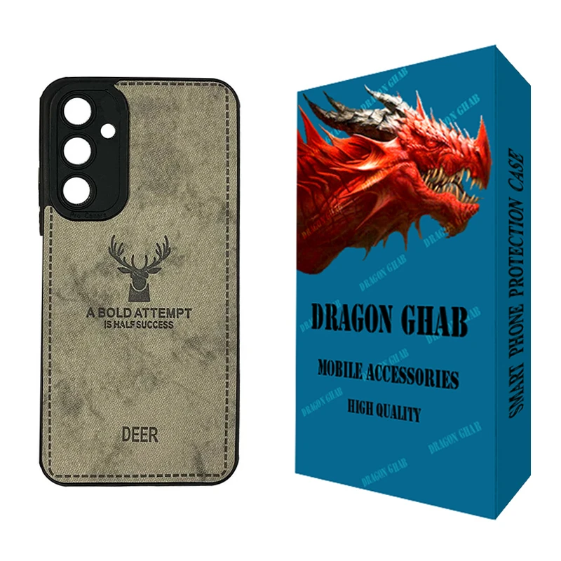 کاور دراگون قاب مدل گوزنی مناسب برای گوشی موبایل سامسونگ Galaxy A15