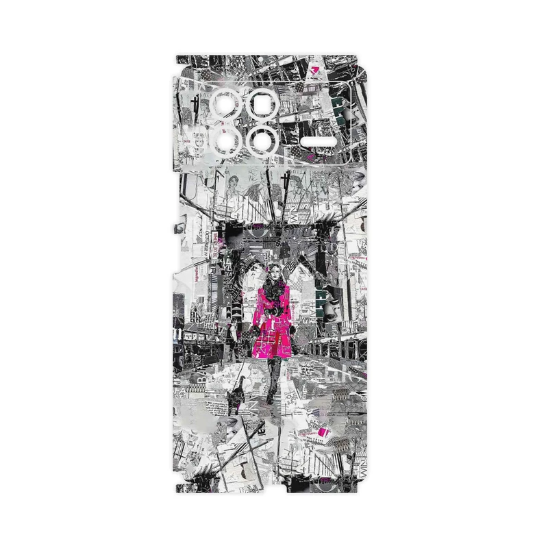 برچسب پوششی ماهوت مدل Collage of Catwalk Bridge-FullSkin مناسب برای گوشی موبایل شیائومی Mix Fold 3