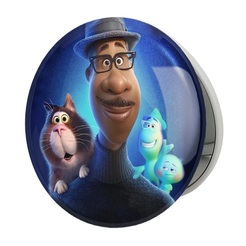 آینه جیبی خندالو طرح انیمیشن روح Soul مدل تاشو کد 3388 