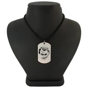 گردنبند مردانه ترمه ۱ طرح جوکر مدل Sam 386