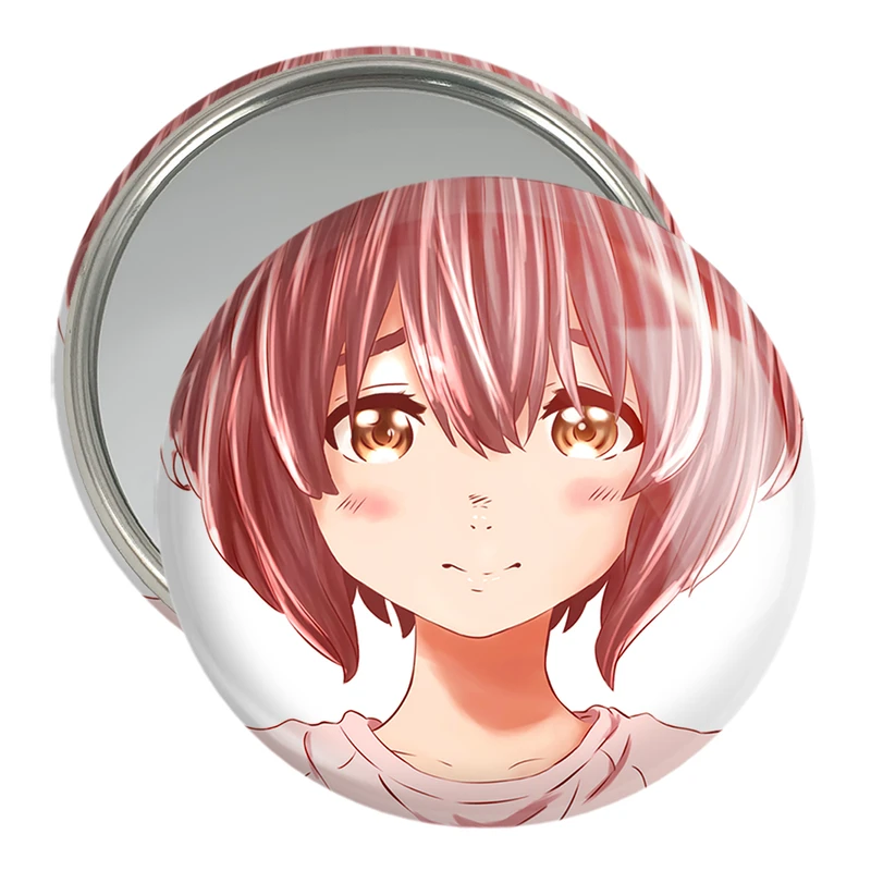 آینه جیبی خندالو مدل شوکو نیشیمیا انیمه سایلنت ویس A Silent Voice  کد 15843