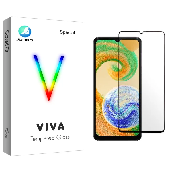 محافظ صفحه نمایش سرامیکی جانبو مدل Viva مناسب برای گوشی موبایل سامسونگ Galaxy A04s