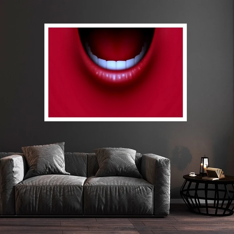 تابلو بکلیت طرح دندان و دندانپزشکی مدل قاب شاسی W-s9444