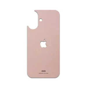 MAHOOT Rose-Gold-Leather Cover Sticker for Apple iPhone 16