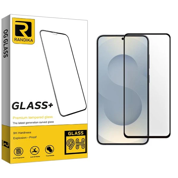 محافظ صفحه نمایش شیشه ای راندیکا مدل RK Full مناسب برای گوشی موبایل سامسونگ Galaxy S25