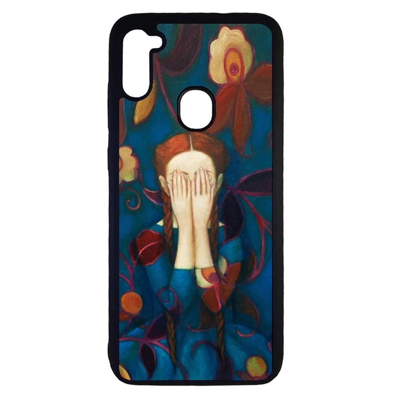 کاور طرح دختر کد 1146 مناسب برای گوشی موبایل سامسونگ galaxy a21