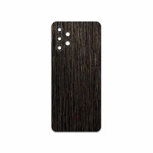MAHOOT Dark-Gold-Stripes-Wood Cover Sticker for Samsung Galaxy A32 4G