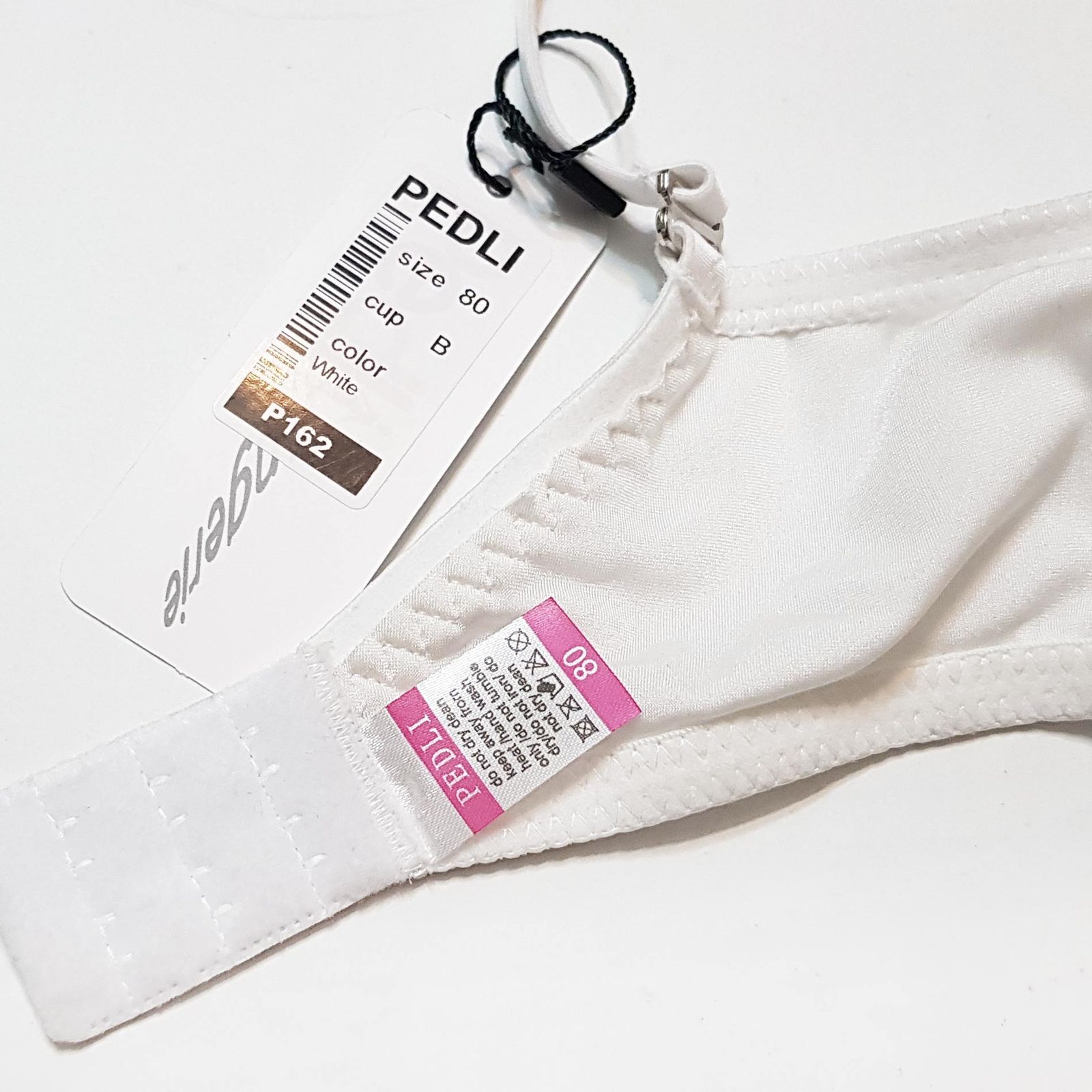 سوتین زنانه پدلی مدل فنردار بند متحرک کد 5127-P162 رنگ سفید -  - 7