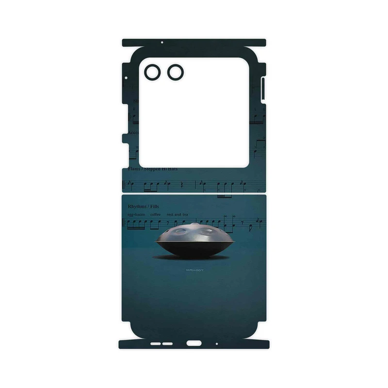 برچسب پوششی ماهوت مدل Hang_Instrument-FullSkin مناسب برای گوشی موبایل موتورولا Razr 40 Ultra