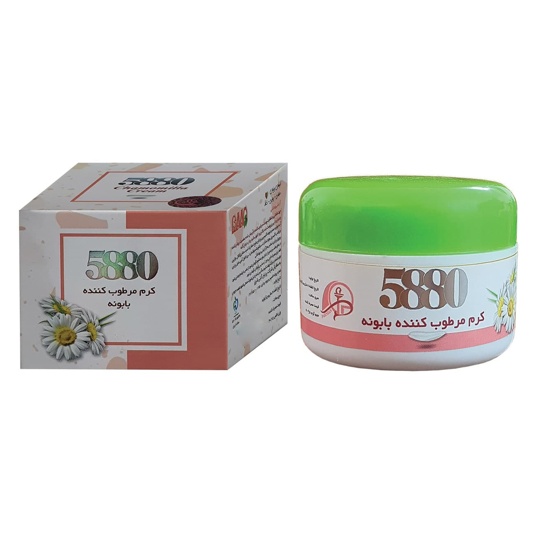 کرم مرطوب کننده 5880 مدل بابونه وزن 40 گرم