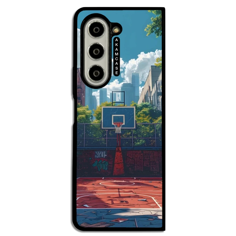 کاور آکام مدل AMC-WSGZFOLD5-BASKETBALL2 مناسب برای گوشی موبایل سامسونگ Galaxy Z Fold 5
