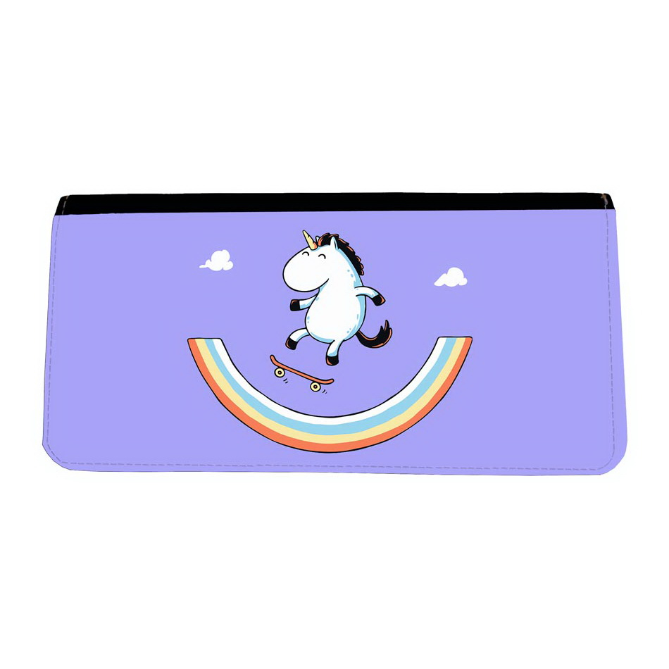 کیف پول مدل اسب و رنگین کمان کد DDW003