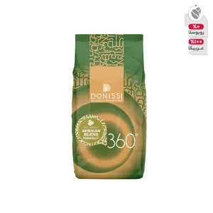 دانه قهوه اسپرسو 100 درصد عربیکا ترکیب آفریقایی دونیسی - 1 کیلوگرم