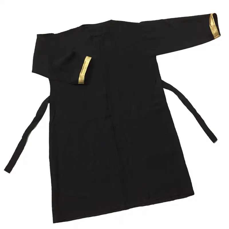 مانتو زنانه مدل نخی بابوس tm-2681 رنگ مشکی