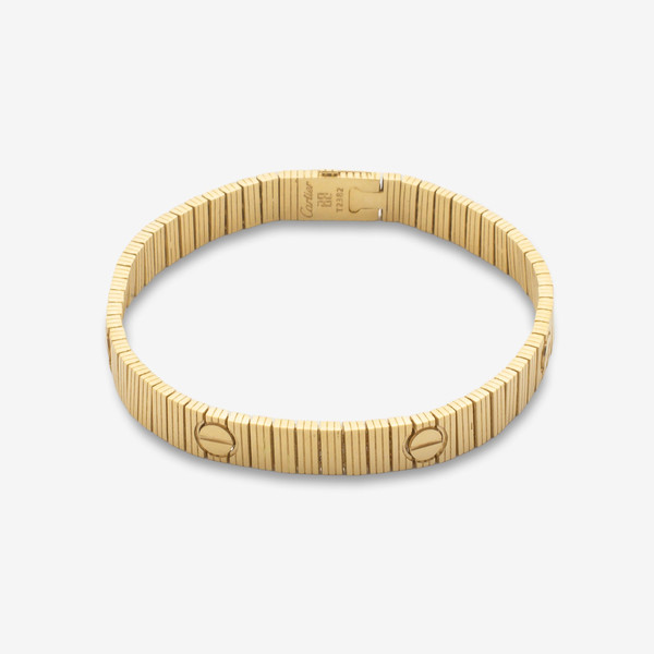 دستبند زنجیری طلا 18 عیار زنانه گلدم مدل B448001