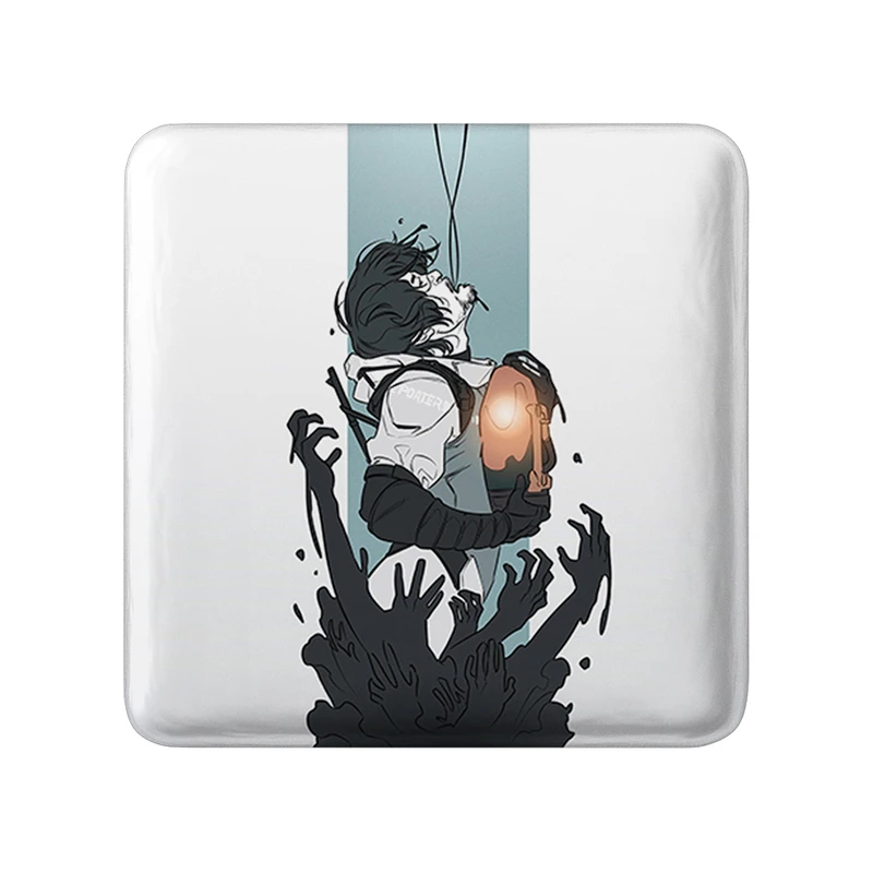 مگنت خندالو طرح بازی دث استرندینگ (Death Stranding) مدل مربعی کد 35097