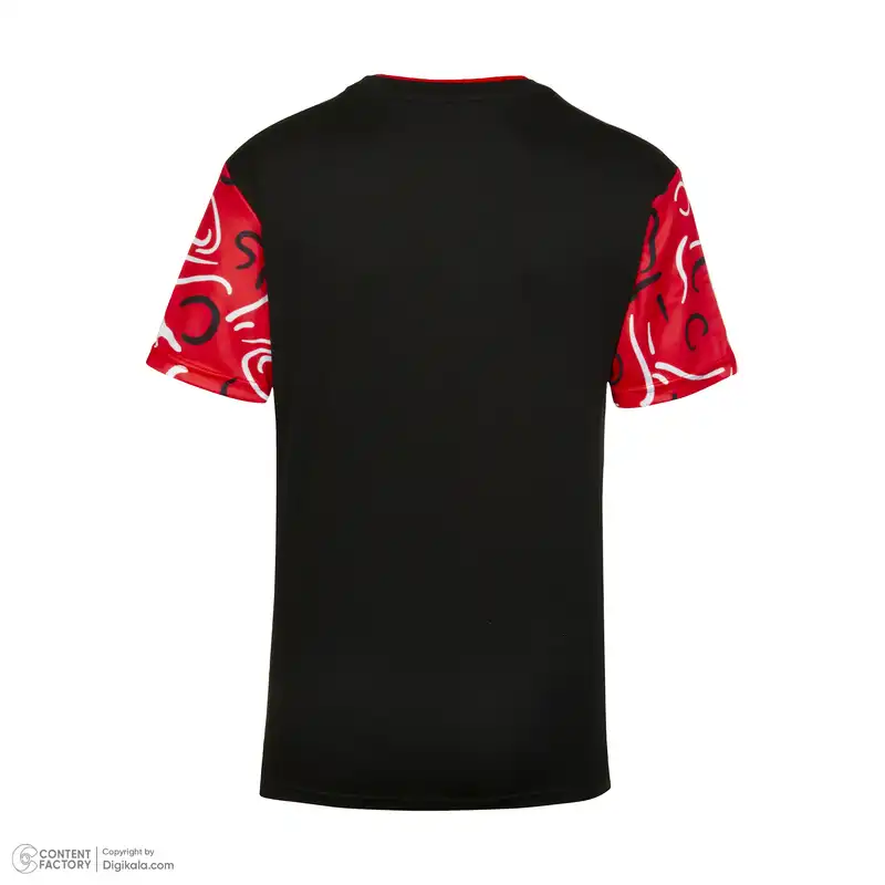 ست تی شرت و شلوارک ورزشی مردانه پانیل کد 515BK