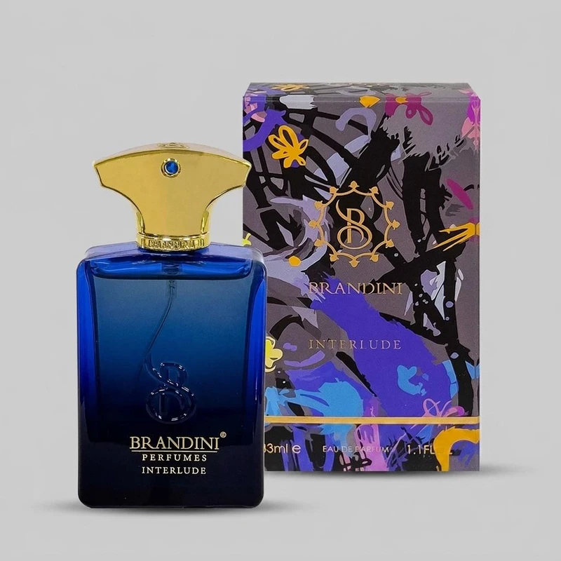 عطر جیبی مردانه برندینی مدل Interlude حجم 33 میلی لیتر