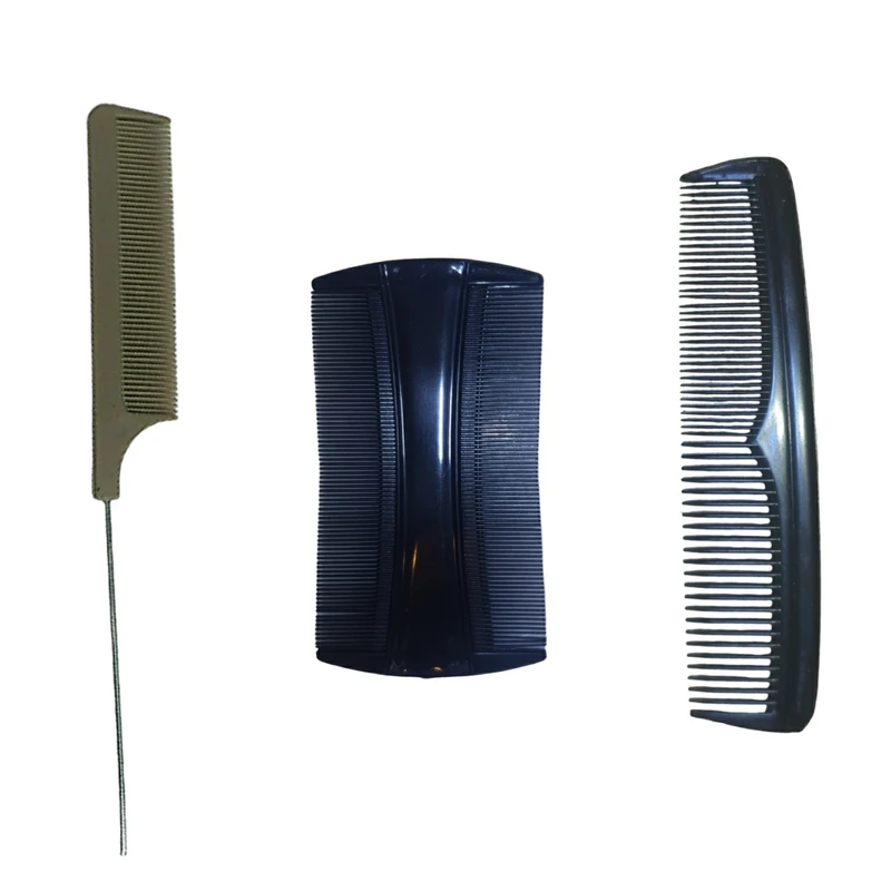 شانه مو مدل A_GF مجموعه 3 عددی