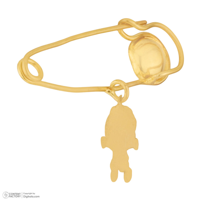 سنجاق سینه طلا 18 عیار گلدم مدل PE-1310018
