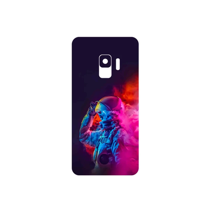 برچسب پوششی ماهوت مدل Smoke Rainbow Digital Art 1 مناسب برای گوشی موبایل سامسونگ Galaxy S9