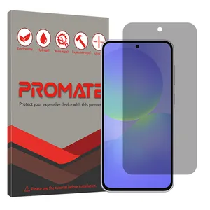 Promate Resistant model privacy screen protector suitable for Samsung Galaxy A56 mobile phone