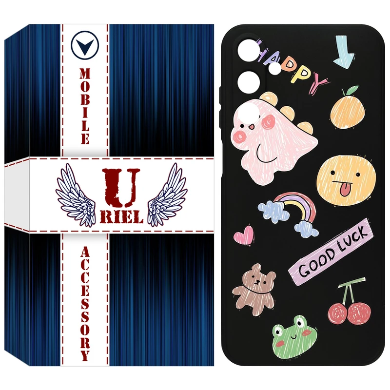 کاور یوریل قاب مدل KSH کد 10 طرح نقاشی مناسب برای گوشی موبایل سامسونگ Galaxy A15