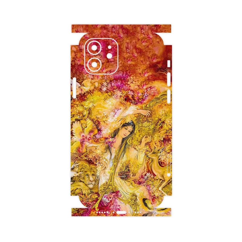 برچسب پوششی ماهوت مدل Persian miniature 1-FullSkin مناسب برای گوشی موبایل اپل iPhone 12