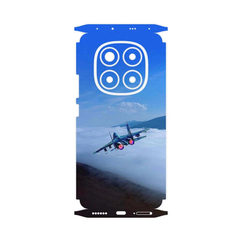 برچسب پوششی ماهوت مدل Fighter plane Su27-FullSkin مناسب برای گوشی موبایل شیائومی Redmi Note 14 Pro 5G