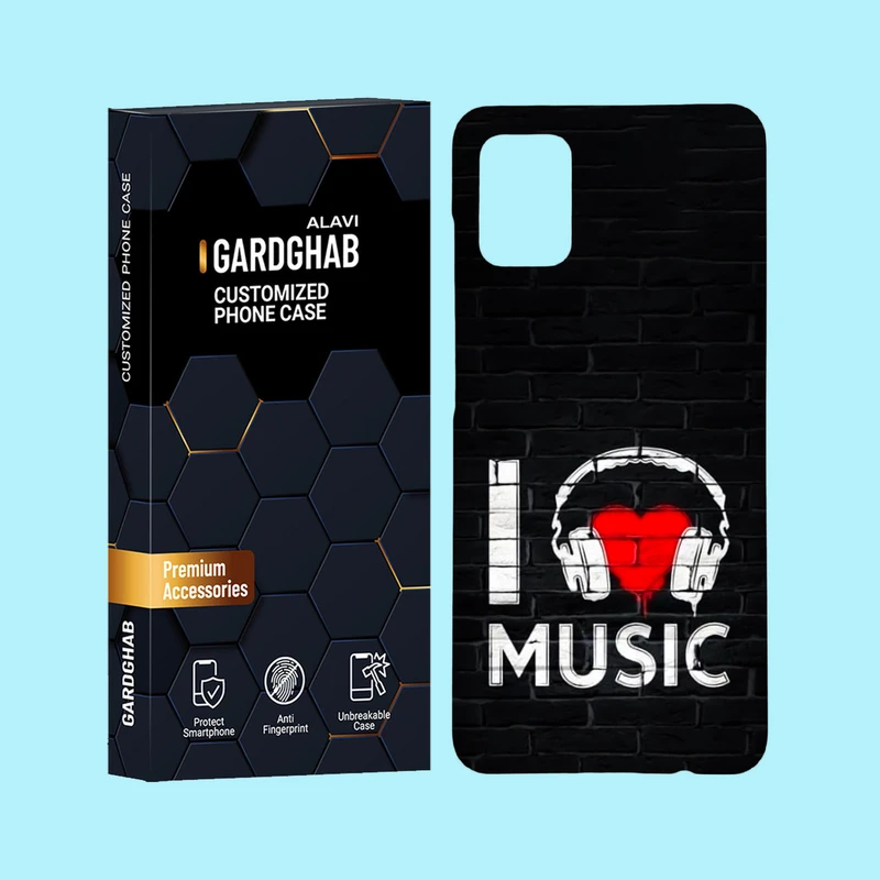 کاور گارد قاب علوی مدل ساز و موزیک مناسب برای گوشی موبایل سامسونگ Galaxy A51 4G