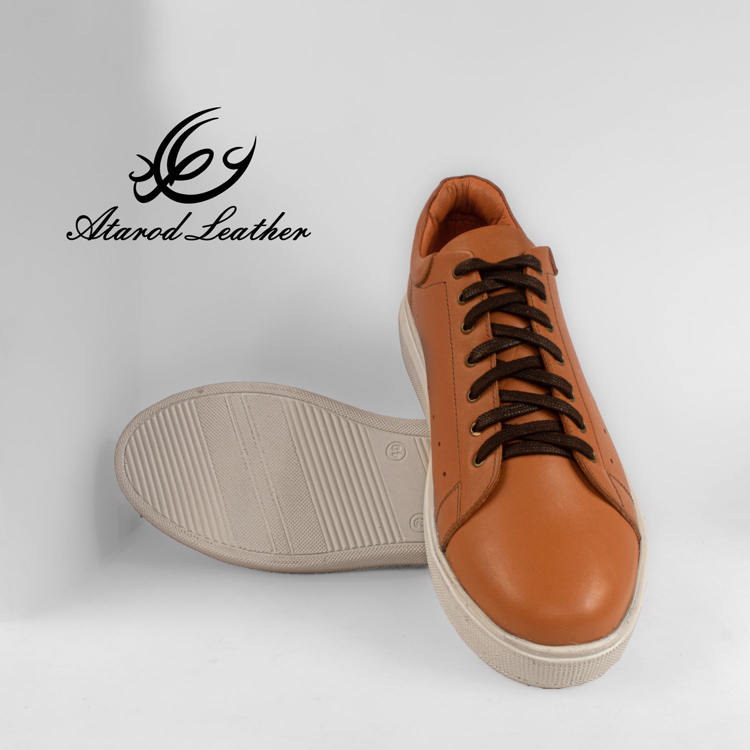 کفش روزمره مردانه چرم عطارد مدل چرم طبیعی کد SH59 -  - 9