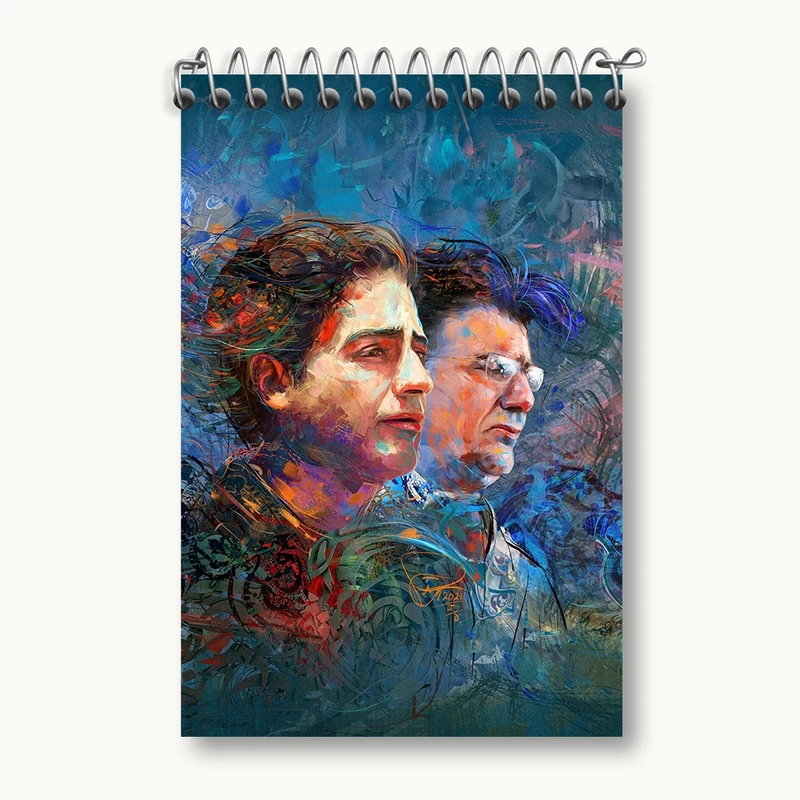 دفتر یادداشت 50 برگ خندالو مدل محمدرضا و همایون شجریان کد F1087