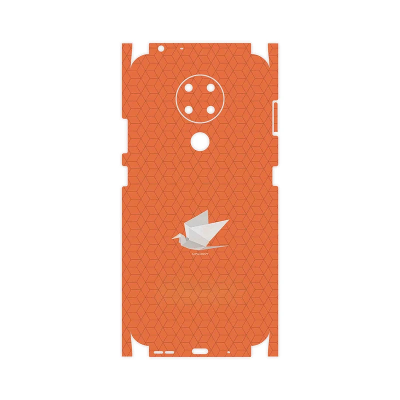 برچسب پوششی ماهوت مدل Minimalist origami bird-FullSkin مناسب برای گوشی موبایل نوکیا 3.4