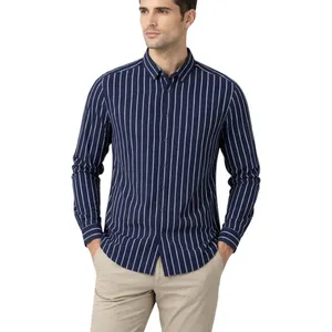 پیراهن آستین بلند یقه برگردان مردانه ال سی وایکیکی مدل Anti Bacterial 