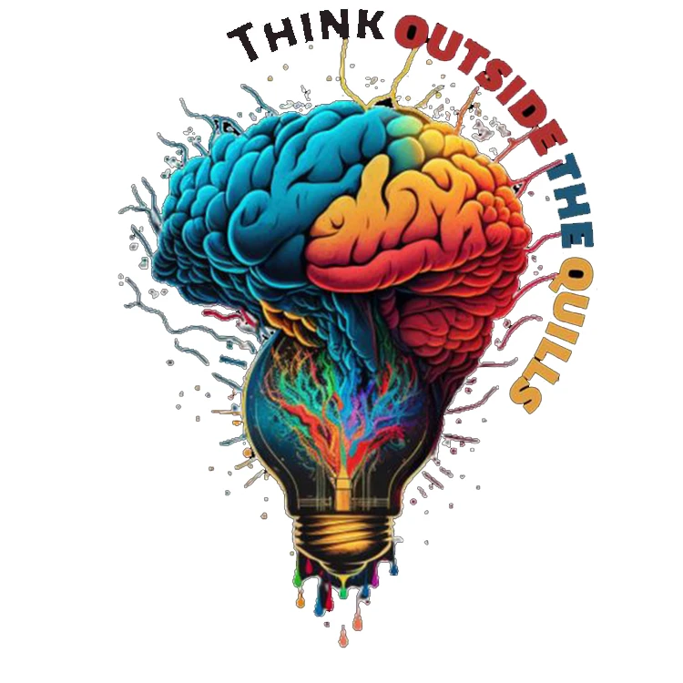 استیکر پارچه و لباس پاد آفرین مدل مغز کد 4394