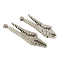 انبر قفلی وی تولز مدل VT2169 سایز 4.5 و 5 اینچ مجموعه 2 عددی