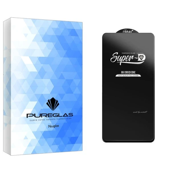 محافظ صفحه نمایش پیور گلس مدل NueGlas SuperD مناسب برای گوشی موبایل ریلمی 6/6s/7 5G/8 5G/X7 Pro/Narzo 20Pro/30 5G/30 Pro 5G