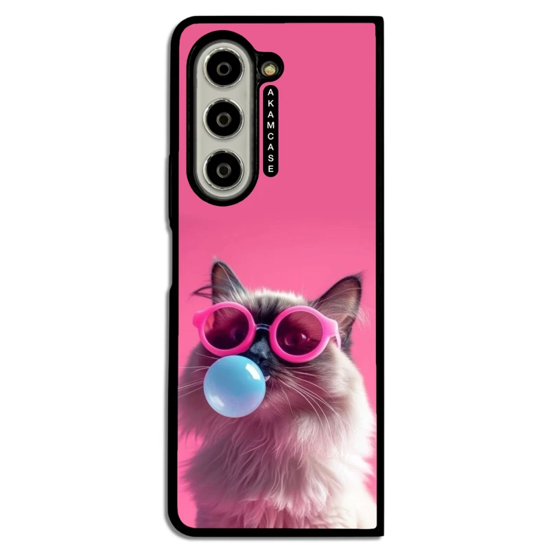 کاور آکام مدل AMC-WSGZFOLD5-CATS-37 مناسب برای گوشی موبایل سامسونگ Galaxy Z Fold 5