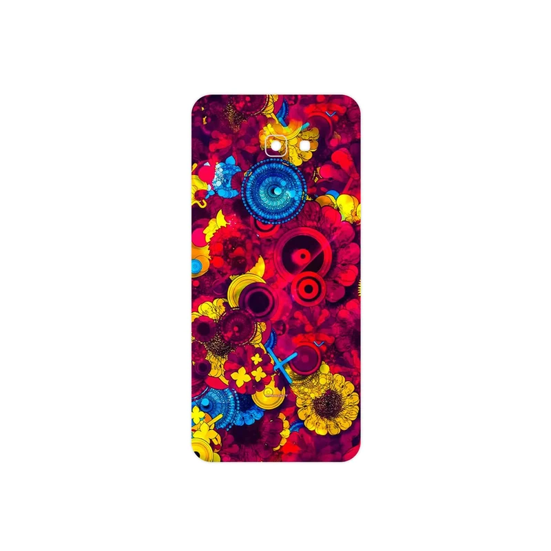 برچسب پوششی ماهوت مدل Vector Flower Garden Digital Art مناسب برای گوشی موبایل سامسونگ Galaxy J4 Plus