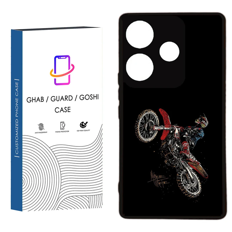 کاور قاب گارد گوشی طرح پسرانه کد 86 - TPU مناسب برای گوشی موبایل  شیائومی  Redmi 13