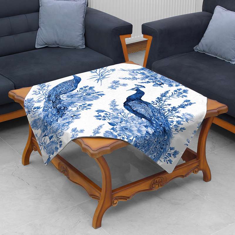 رومیزی مدل مخمل کد M077