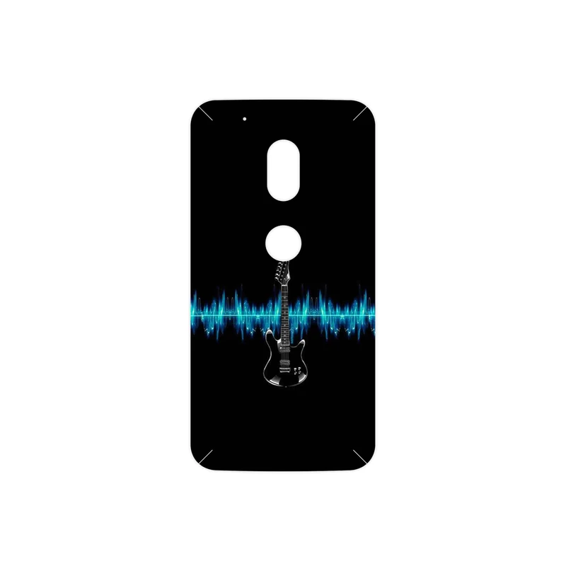 برچسب پوششی ماهوت مدل Electric Guitar مناسب برای گوشی موبایل موتورولا Moto G4 Play