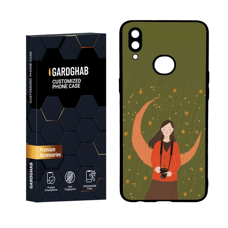 کاور گارد قاب مدل دور ژله ای دخترانه مناسب برای گوشی موبایل سامسونگ Galaxy A10s