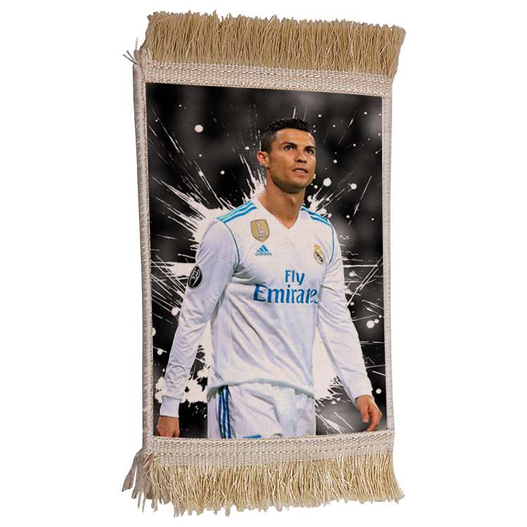 فرش ماشینی دیوارکوب مدل رونالدو کد 318