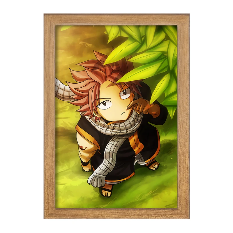تابلو خندالو مدل ناتسو انیمه فری تیل Fairy Tail  کد 16474