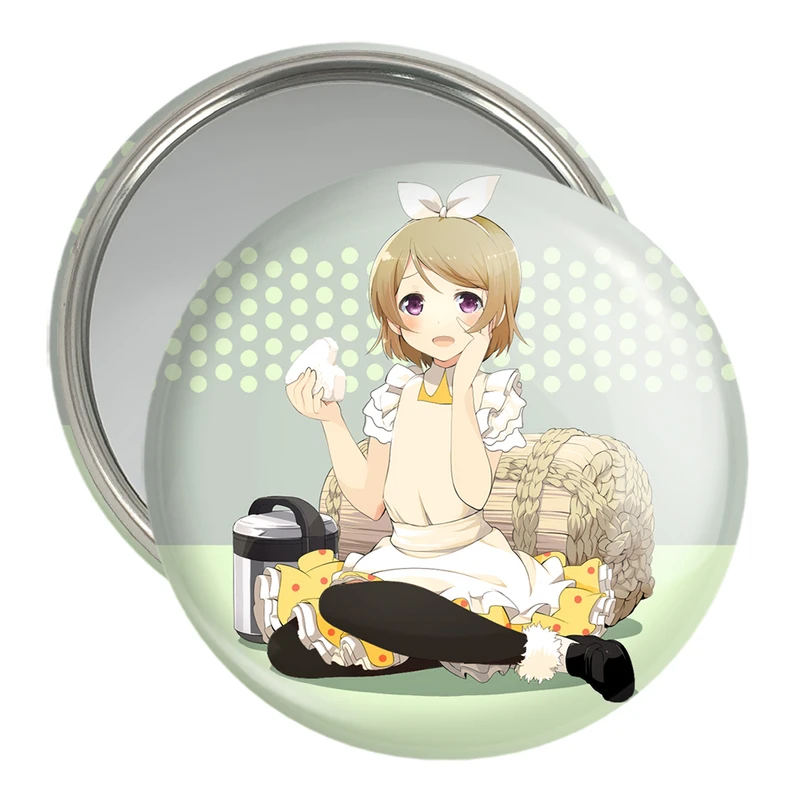 آینه جیبی خندالو مدل هانایو کویزومی انیمه لاو لایو Love Live  کد 18286