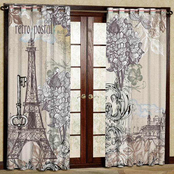 پرده پانچی کد 6256 سایز 280x140 سانتی متر